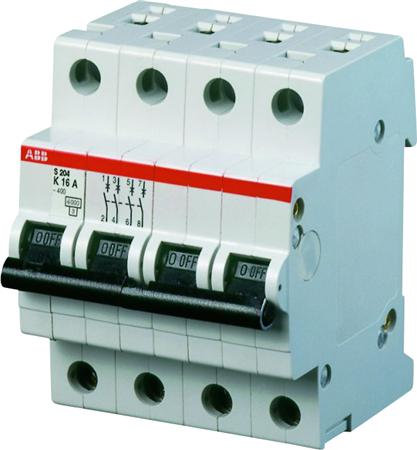 ABB S203-K50NA INST.AUTOM 3P+N 50A K-KAR