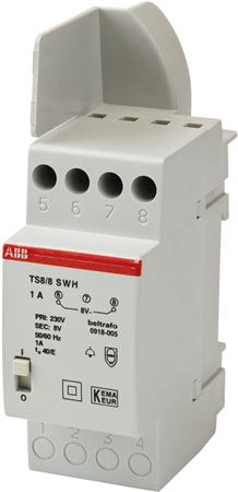 ABB beltransformator Hafonorm energiearm steekbaar op Busboard 0918.006