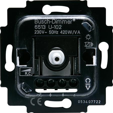 Busch-Jaeger dimmer voor elektronische trafo 6513 U-102