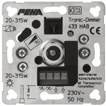 Peha tronic dimmer fase-afsnijding ten behoeve van laagspanninghalogeenlamp 433 HAB O.A