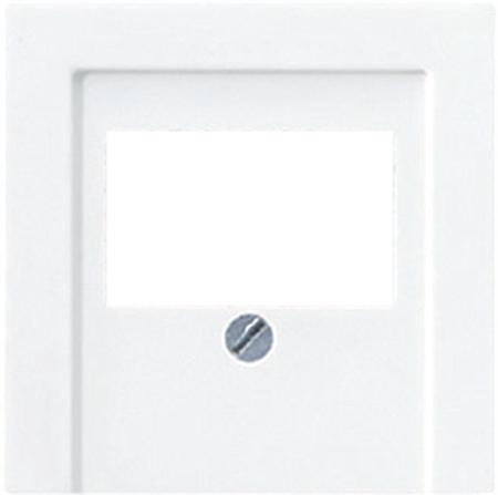 Jung centraalplaat voor USB/TAE aansluiting alpin wit A569