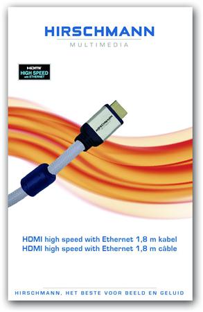 HIRSCHMANN SHOP HHE 1.8 METER HDMI-KABEL