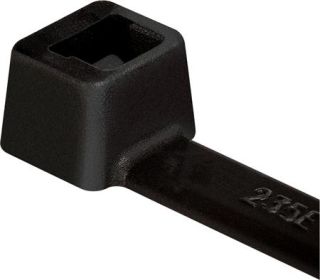 Hellerman Tyton bundelband 390X4.7mm zwart 100 stuks