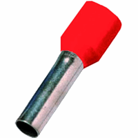 Intercable adereindhuls geïsoleerd 1 mm² rood 100 stuks