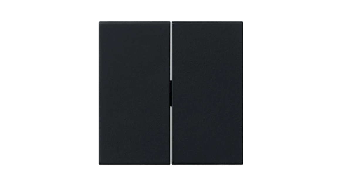 Gira mat zwarte wip voor serie drukvlakschakelaar