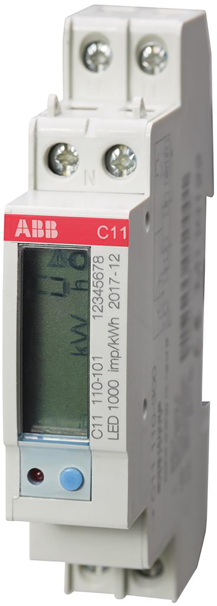 ABB kWh-meter 1-fase 40A MID gekeurd