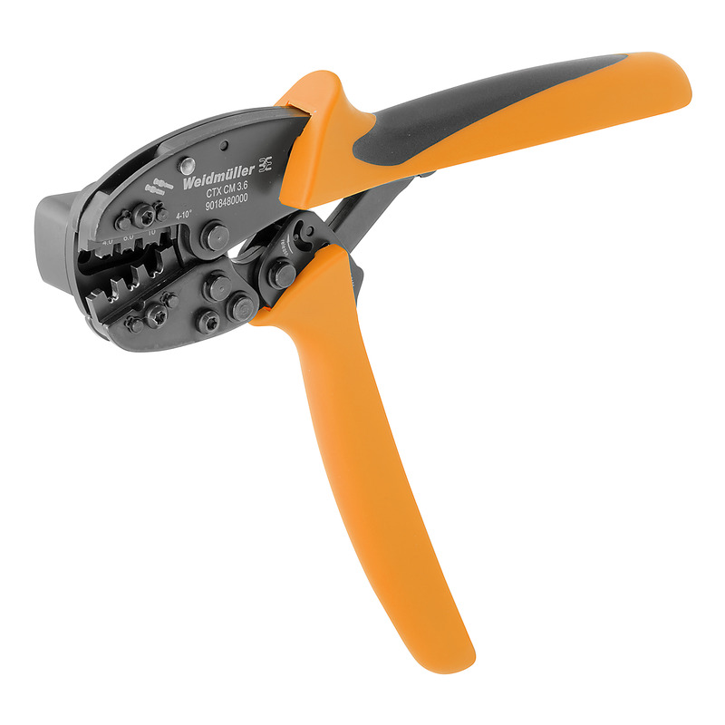 Weidmüller krimptang gedraaide contacten 4 tot 10mm CTX CM 3.6 9018480000