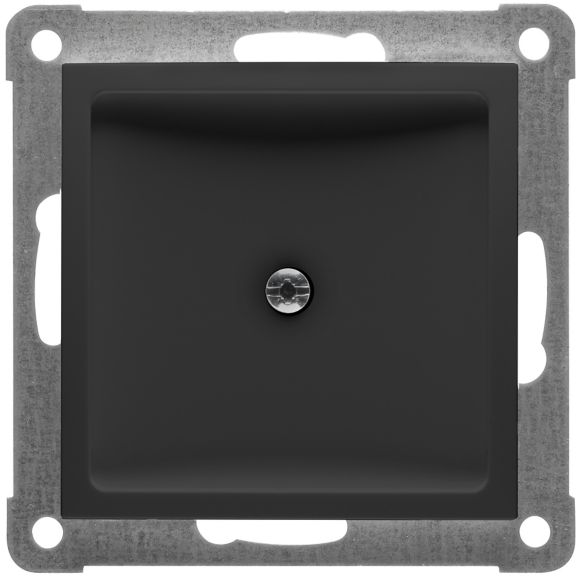 Peha Badora blindplaat mat zwart 00276832