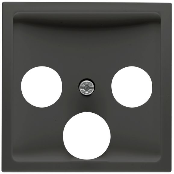 Peha Badora centraalplaat antenne mat zwart 00276802
