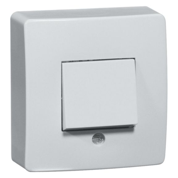 Peha opbouw wisselschakelaar Crème-wit 00250621
