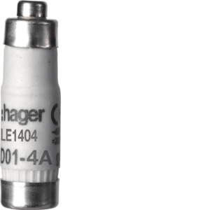 Hager zekering D01-4A LE1404 