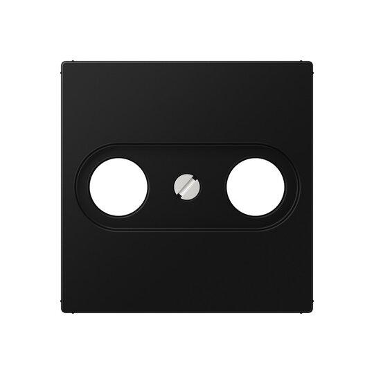 Jung A500 centraalplaat antenne grafiet zwart A561BFPLTVSWM