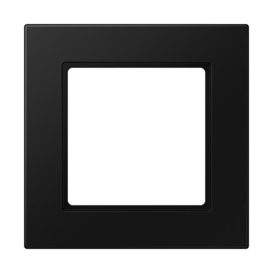 Jung A550 afdekraam 1-voudig grafiet zwart A5581BFSWM