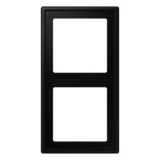 Jung LS990 afdekraam 2-voudig grafietzwart mat LS982SWM