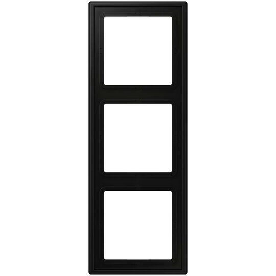 Jung LS990 afdekraam 3-voudig grafietzwart mat LS983SWM