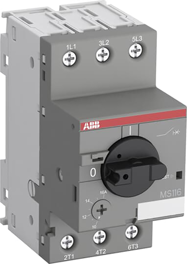 ABB motorbeveiligingsschakelaar 0,63-1A 50kA MS 116 1