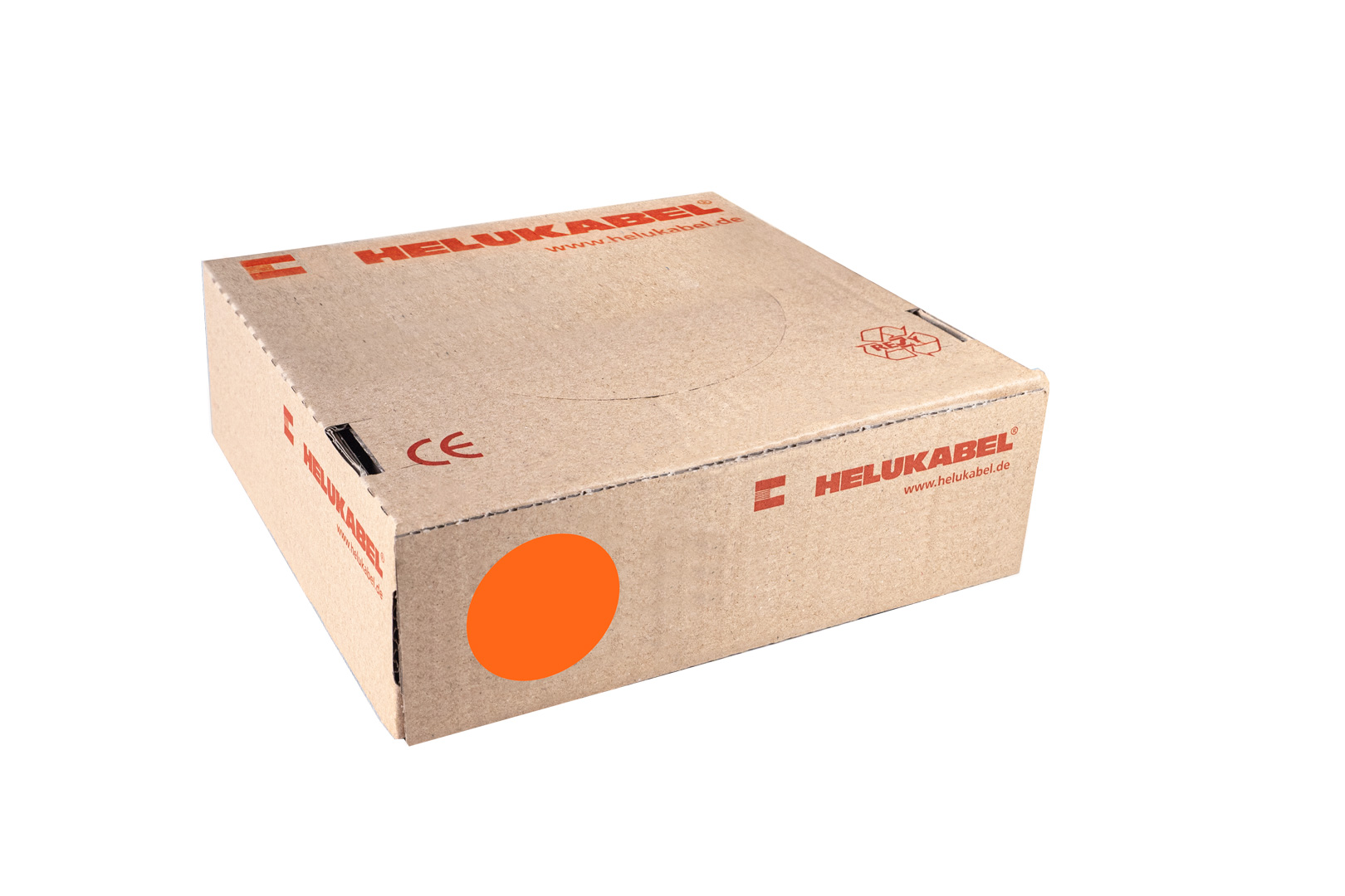 Helukabel montagesnoer 6 mm² ECA oranje 100 meter H07V2-K