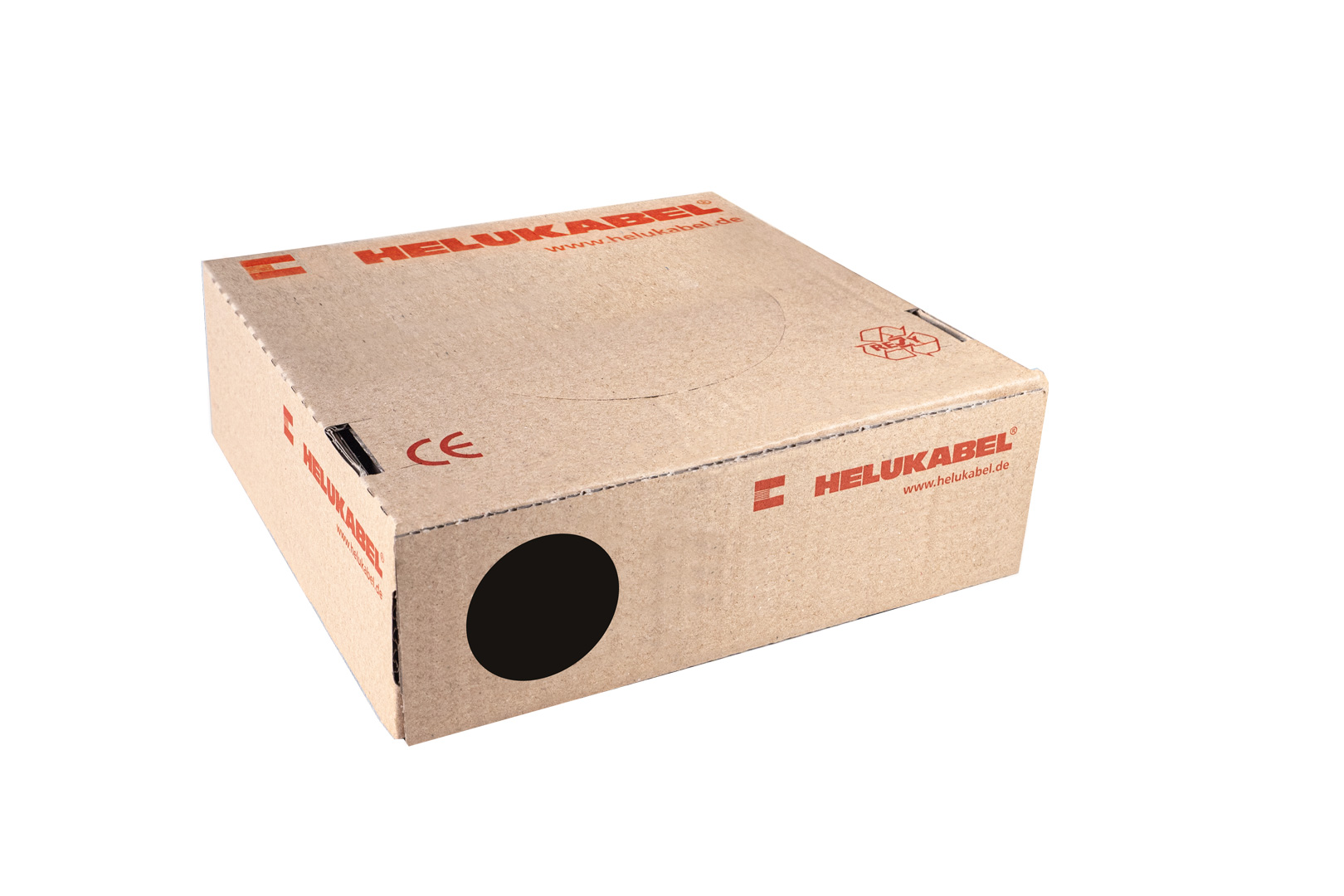 Helukabel montagesnoer 4 mm² ECA zwart 100 meter H07V2-K