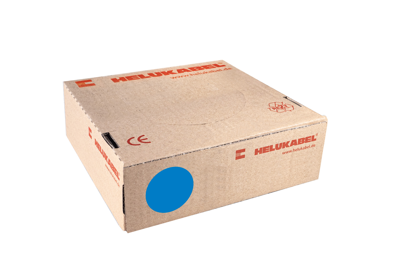 Helukabel montagesnoer 4 mm² ECA blauw 100 meter H07V2-K