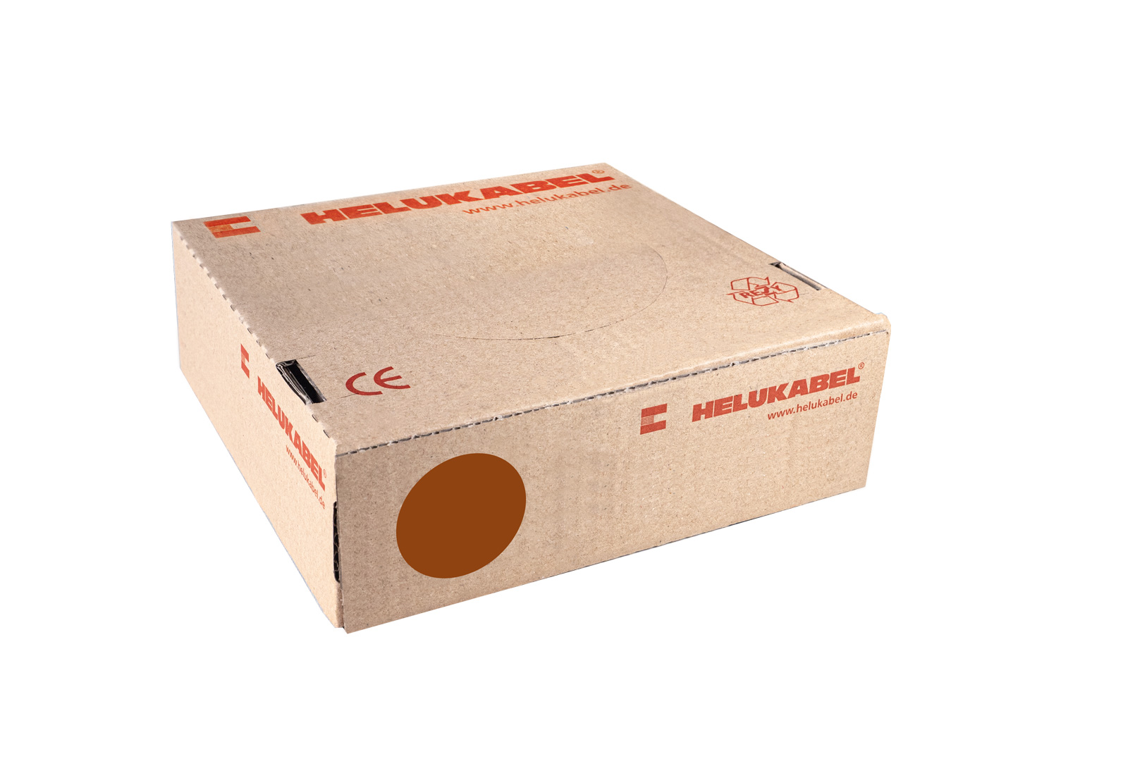 Helukabel montagesnoer 4 mm² ECA bruin 100 meter H07V2-K