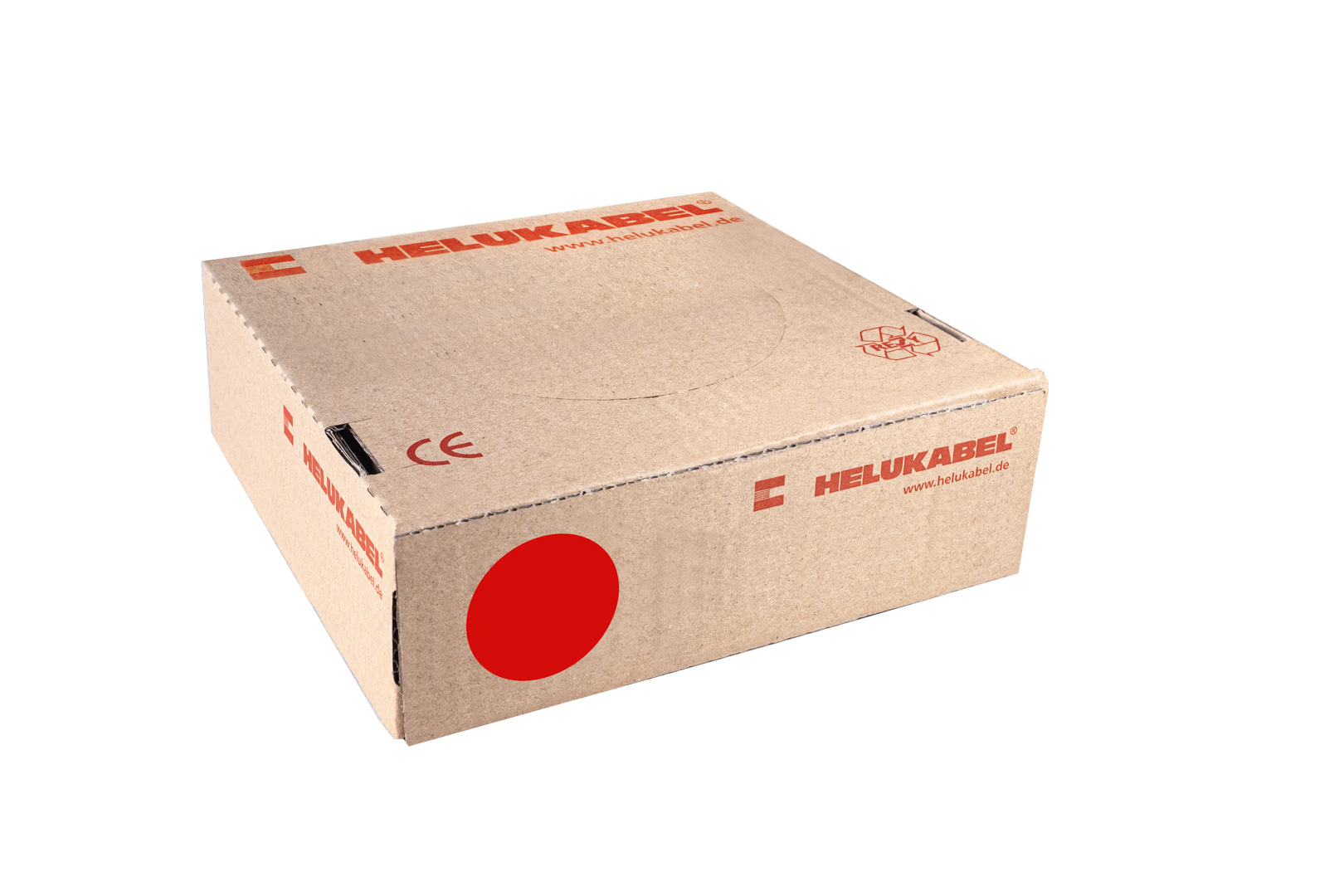 Helukabel montagesnoer 4 mm² ECA rood 100 meter H07V2-K
