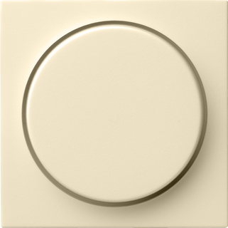 Gira Systeem 55 centraalplaat dimmerknop creme 065001