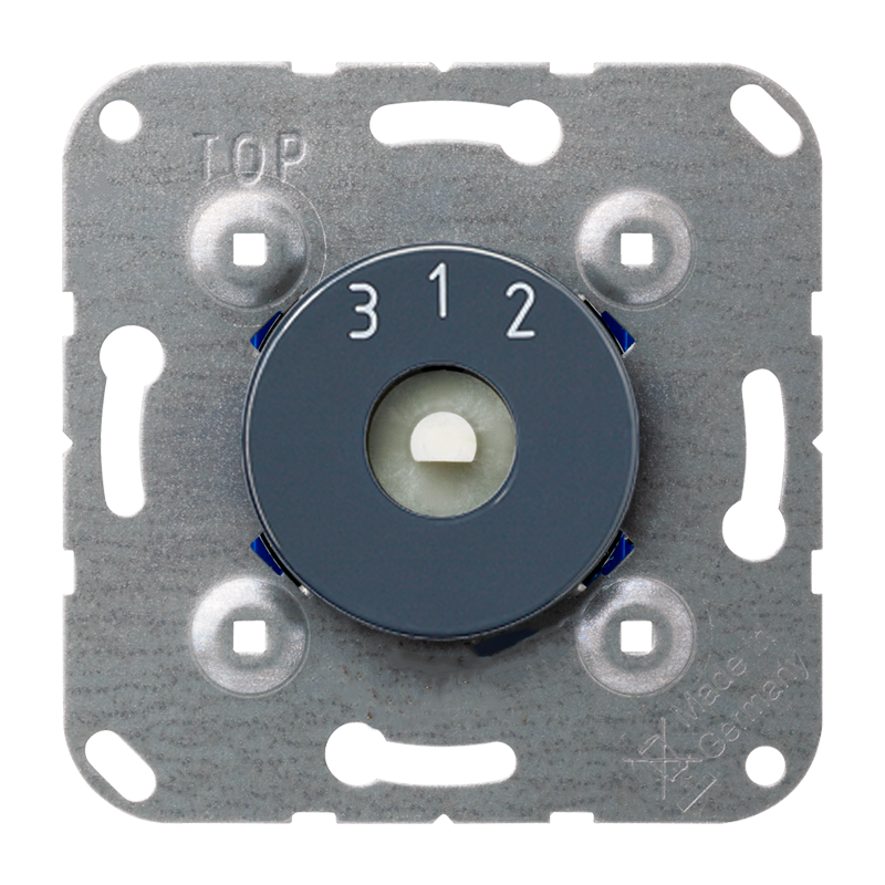 Jung 3 standen schakelaar/ventilatorschakelaar 1504.10N