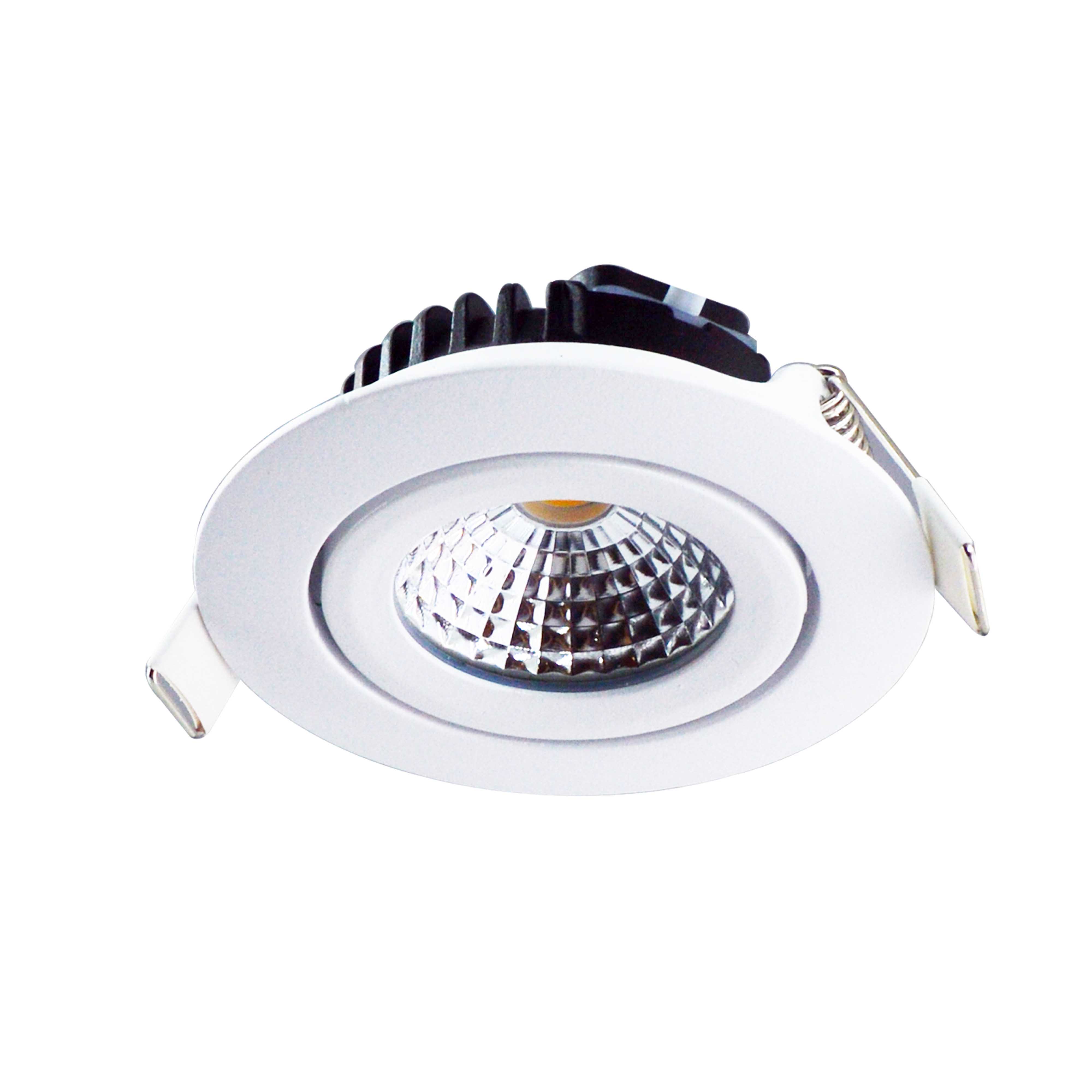 Thon Inbouwspot Rond Wit 5W Dim 2 Warm IP65