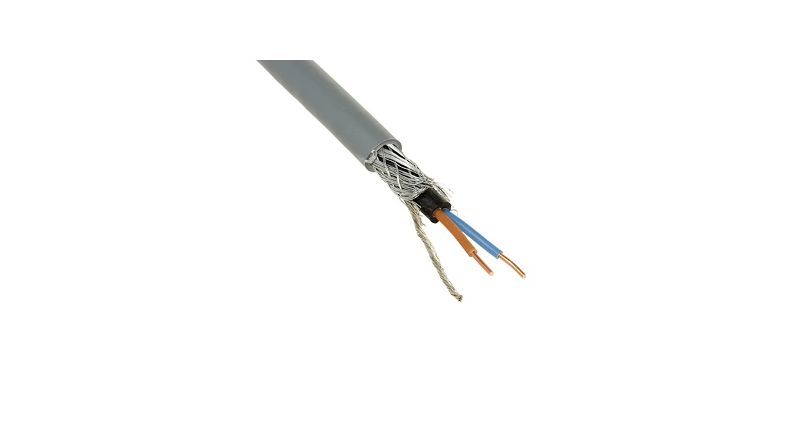 Grondkabel VO-YMvK-as 2x2.5mm² grijs Dca per meter