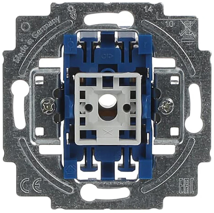 Busch-Jaeger inbouw 2-polige inbouwschakelaar 2000/2 US-101
