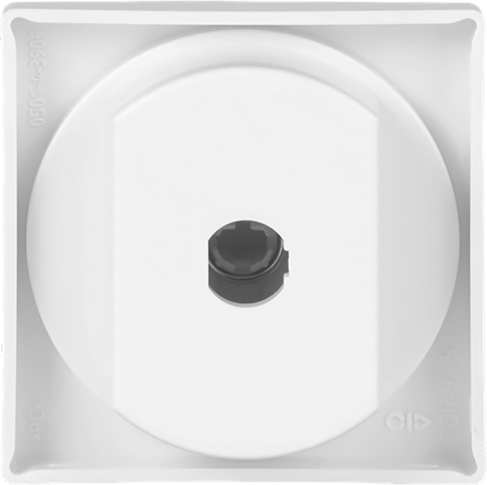 Busch-Jaeger Balance SI centraalplaat + greep voor jaloezie draaischakelaar 2542 DR-914