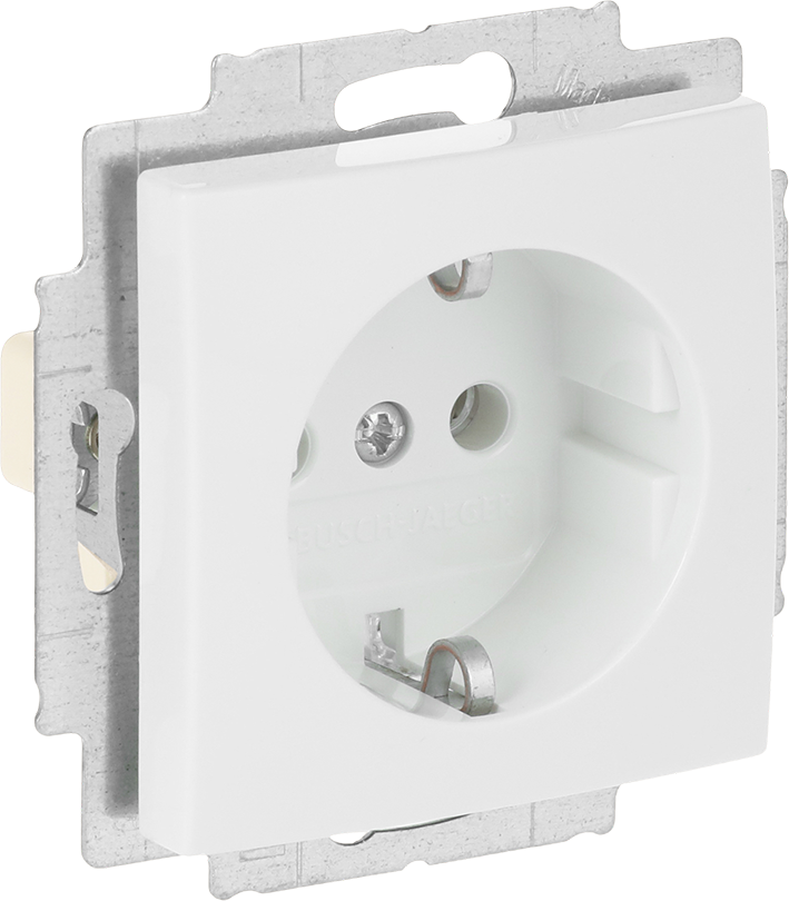 Busch-Jaeger Balance SI inbouw stopcontact met randaarde 20 EUCR-914 Busch-Jaeger Balance SI inbouw stopcontact met randaarde 20 EUCR-914