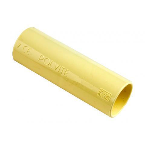 Pipelife Polvite pvc sok 19mm creme
