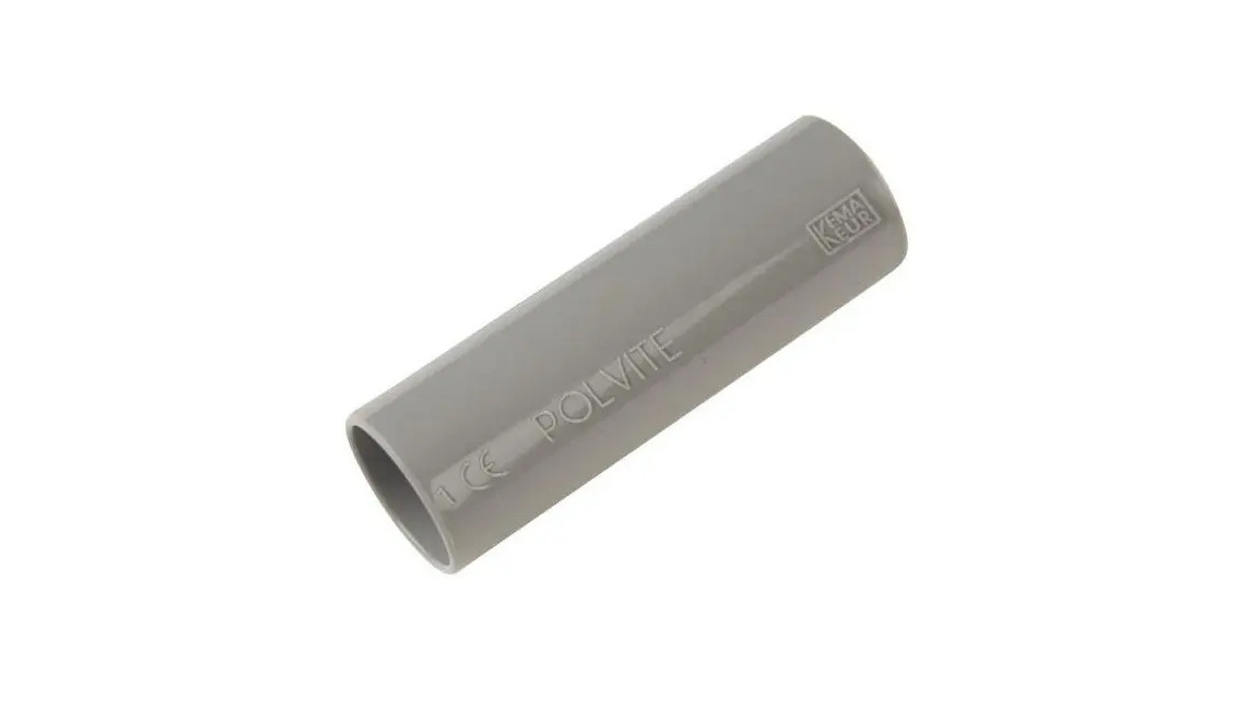 Pipelife Polvite vsv sok 19mm grijs