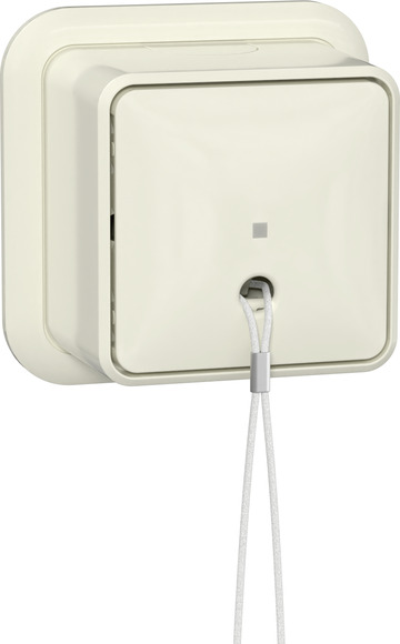 Gira opbouw wissel-trekschakelaar creme 314610
